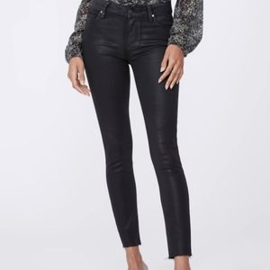2. NWOT PAIGE VERDUGO ANKLE JEANS IN STERLING DARK COATED